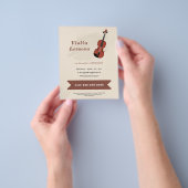 Violin Lessons Flyer (Gruppe)
