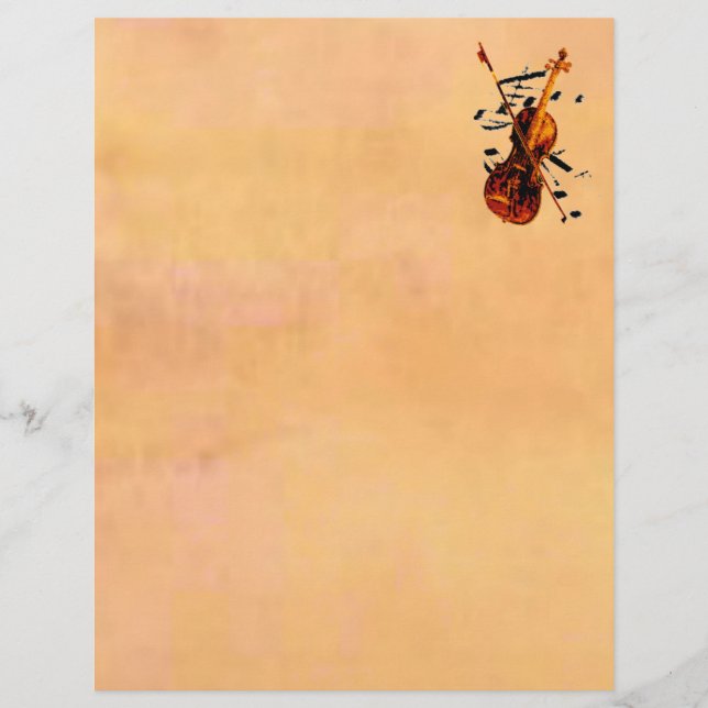 Violin Letterhead (Vorderseite)