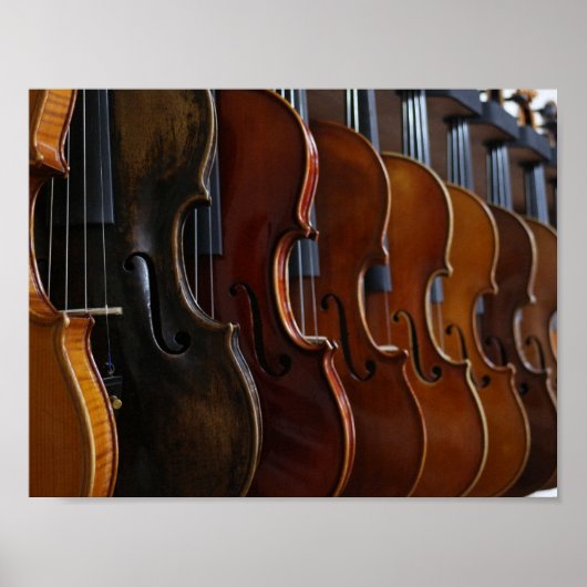 Violin Lineup Poster (Vorne)
