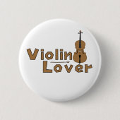 Violin Lover Button (Vorderseite)