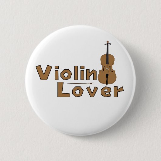 Violin Lover Button (Vorderseite)