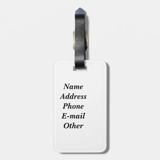 Violin Lover_Gepäckträger Gepäckanhänger (Rückseite vertikal)