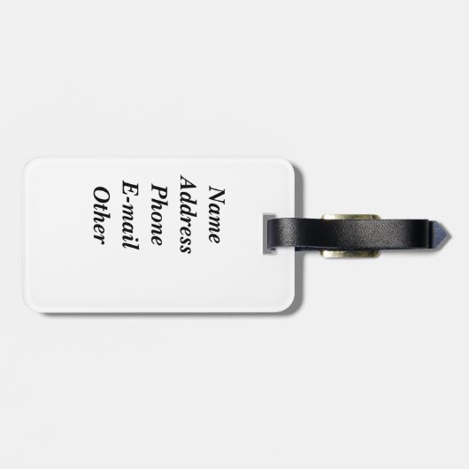 Violin Lover_Gepäckträger Gepäckanhänger (Rückseite horizontal)