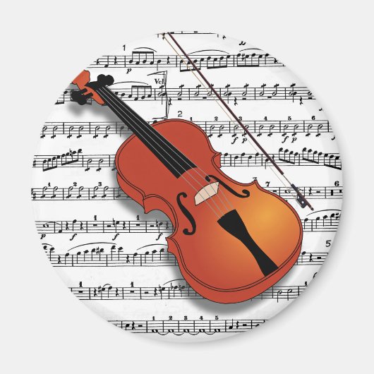 Violin Lover_ Magnet (Vorne)