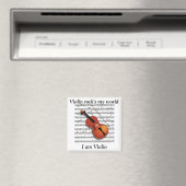 Violin Lover_ Magnet (In Situ (Geschirrspüler))