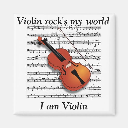 Violin Lover_ Magnet (Vorne)