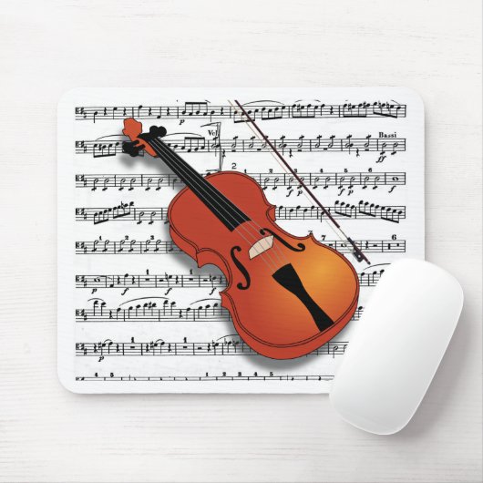 Violin Lover_ Mousepad (Mit Mouse)