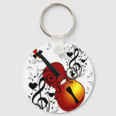 Violin Lover_ Schlüsselanhänger (Rückseite)