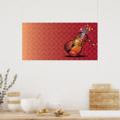 Violin Magic Poster (Küche)