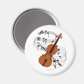 Violin Magnet (Vorderseite/Rückseite)