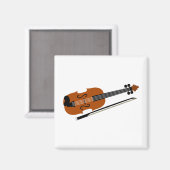 Violin Magnet (Vorderseite/Rückseite)