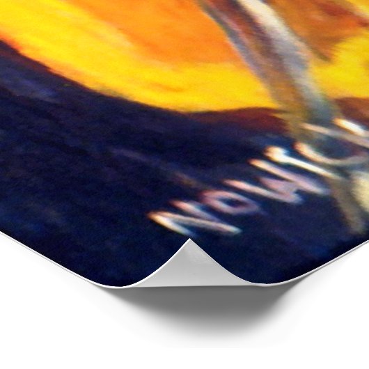 VIOLIN MAN POSTER (Ecke)