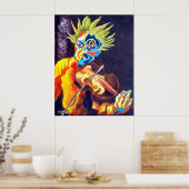 VIOLIN MAN POSTER (Küche)