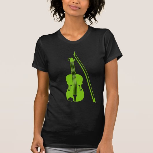 Violin - Martian Green T-Shirt (Vorderseite)