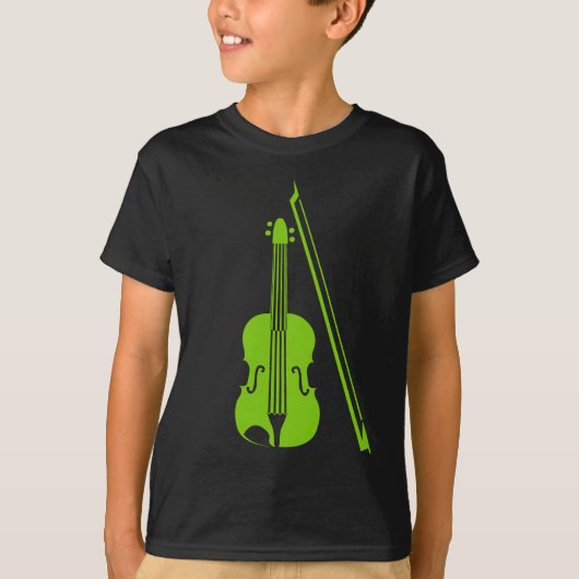 Violin - Martian Green T-Shirt (Vorderseite)