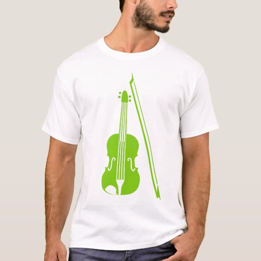 Violin - Martian Green T-Shirt (Vorderseite)