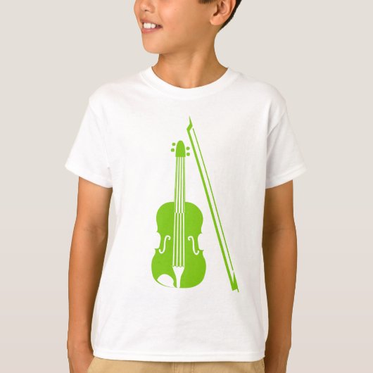 Violin - Martian Green T-Shirt (Vorderseite)