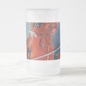 Violín Mattglas Bierglas (Mittel)