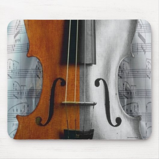Violin-Mauspad Mousepad (Vorne)