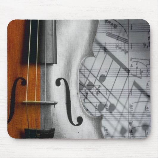 Violin-Mauspad Mousepad (Vorne)