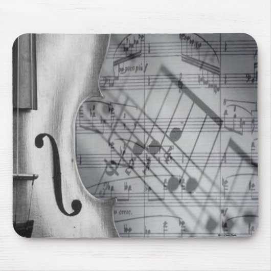 Violin-Mauspad Mousepad (Vorne)