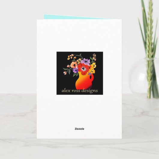 Violin Melody Karte (Rückseite)