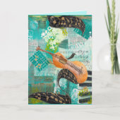 Violin Melody Karte (Vorderseite)