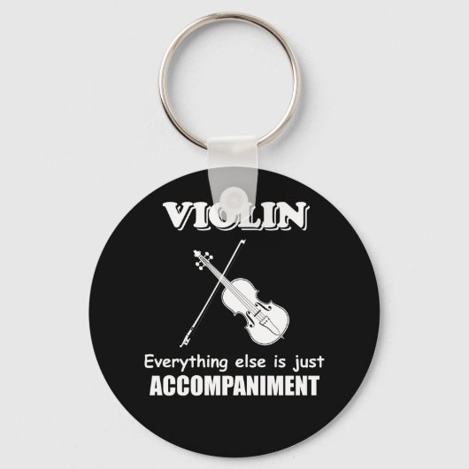 Violin Music Joke Funny Violinist Orchestra T Shir Schlüsselanhänger (Vorderseite)