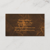 Violin Music Teacher Classic Business Card Visitenkarte (Rückseite)
