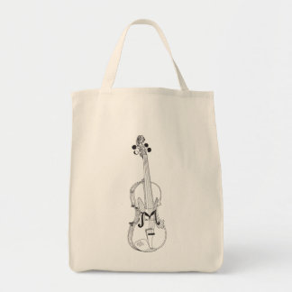 Violin Music Tote Bag Tragetasche