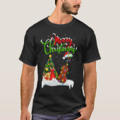 Violin Music Xmas Decorations Santa Violin Chris T-Shirt (Vorderseite)