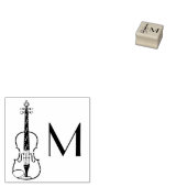 Violin Musician Teacher Streichorchester Gummistempel (Stempel)