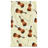 Violin Musician Teacher String Orchestra Kleine Geschenktüte (Rückseite)