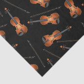 Violin Musician Teacher String Orchestra Tissue Pa Seidenpapier (Detail)