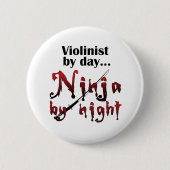 Violin Ninja Button (Vorderseite)