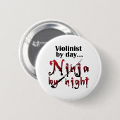 Violin Ninja Button (Vorne & Hinten)