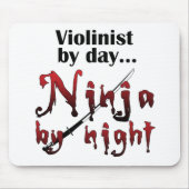 Violin Ninja Mousepad (Vorne)