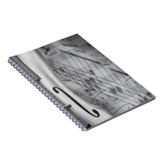 Violin-Notebook Notizblock (Rechte Seite)
