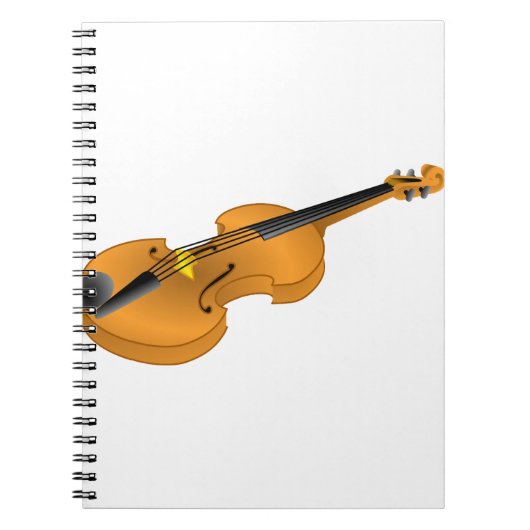 Violin Notizblock (Vorderseite)