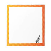 Violin Notizblock (Vorderseite)