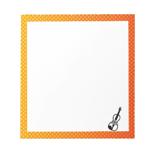 Violin Notizblock (Vorderseite)