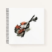 Violin Notizblock (Vorderseite)