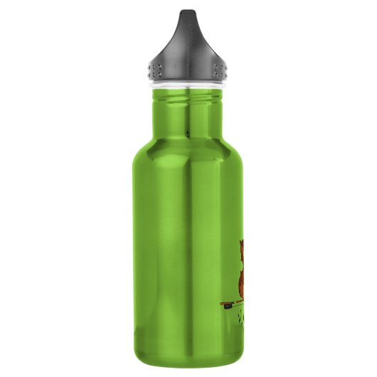 Violin Owl Funny Niedlich Kids Music Edelstahlflasche (Links)