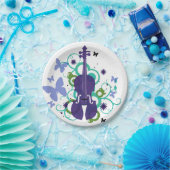 Violin Party Decorations-Plates/Napkins/Cups/Favor Pappteller (Party)