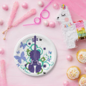 Violin Party Decorations-Plates/Napkins/Cups/Favor Pappteller (Party)