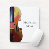 Violin Personalisiert Classic Music Orchestra Mousepad (Mit Mouse)