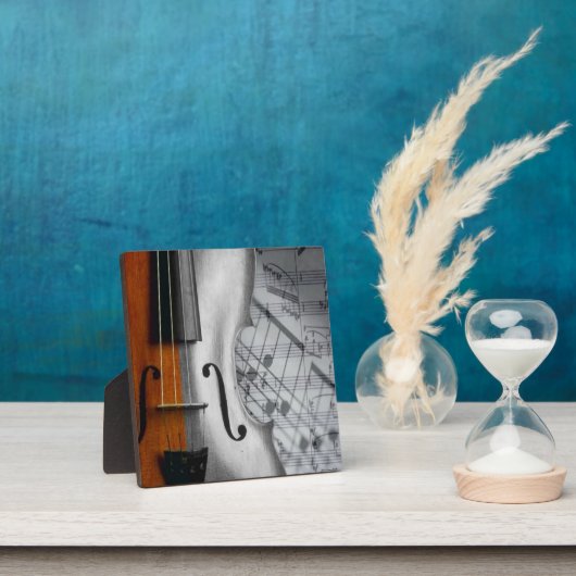 Violin Plaque Fotoplatte (InSitu)