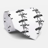 Violin Play Boy Krawatte (Gerollt)