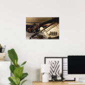 Violin Poster (Heimbüro)