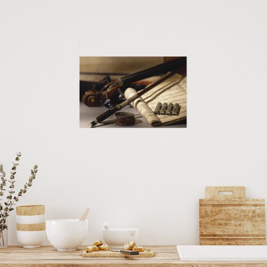 Violin Poster (Küche)